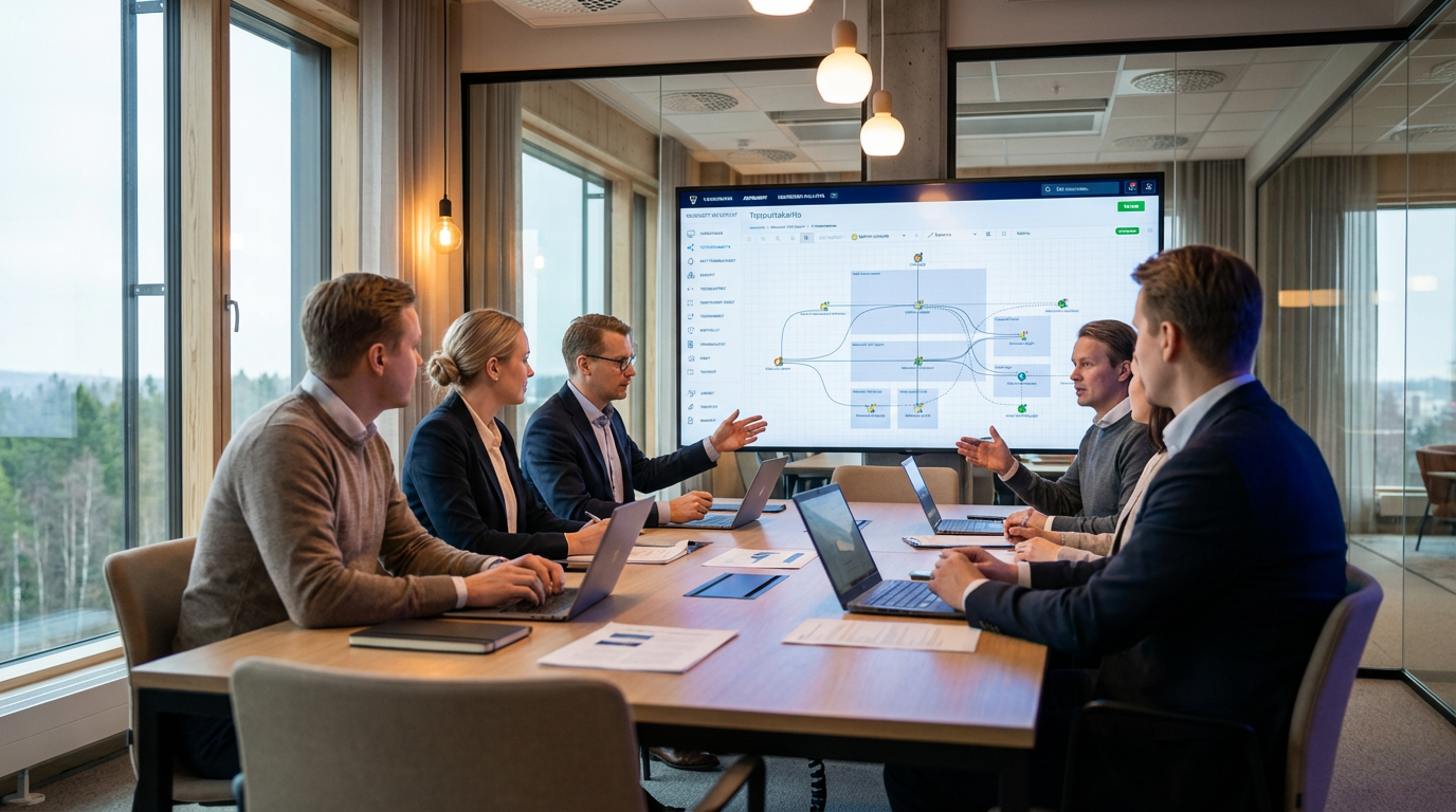 PrivacyDesigner asiantuntijatiimi tietosuojapalveluiden parissa